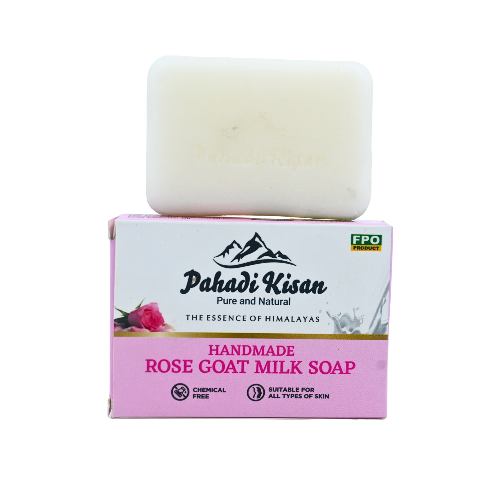 Rose Goat Milk Soap - Image 2