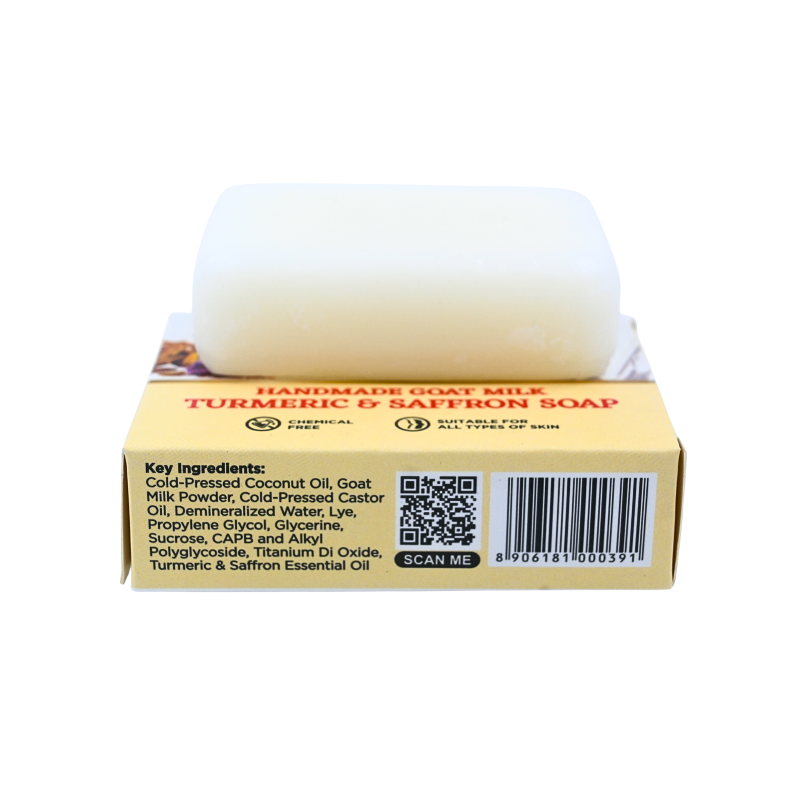 Turmeric & Saffron Goat Milk Soap - Image 3
